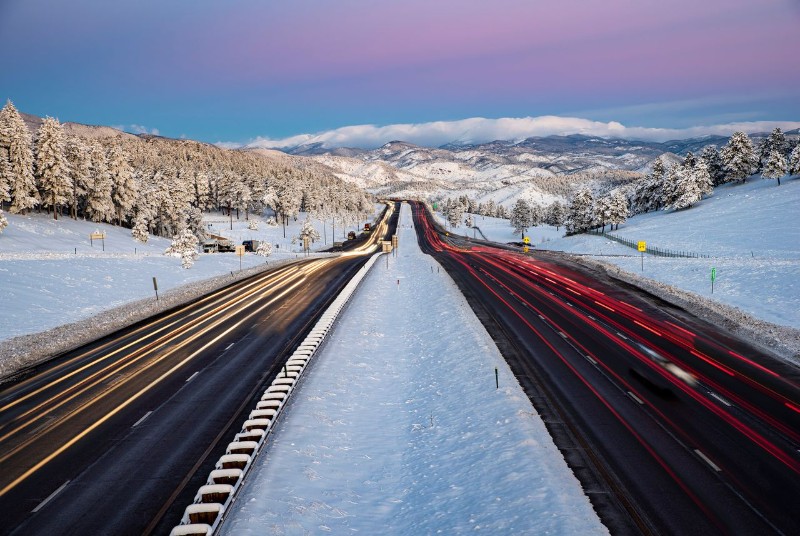 Snowy Road