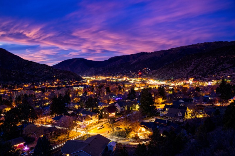 Glenwood Springs Cityscape