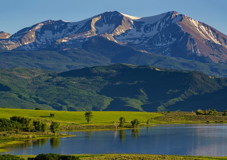 Mount Sopris Mountain View